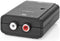 Nedis Digitale Audioconverter - 1-weg - Input: 2x RCA Female - Output: 1x S/PDIF (RCA) Female / 1x TosLink Female - ARC - Manueel - Zwart