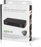 Nedis Digitale Audioconverter - 2-wegs - Input: DC Power / 3x HDMI Input - Output: 1x 3,5 mm / 1x TosLink / 2x HDMI Output - Automatisch / Drukknop - Antraciet