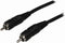 Nedis Digitale Audiokabel - RCA Male - RCA Male - Vernikkeld - 2.00 m - Rond - PVC - Zwart - Doos