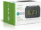 Nedis Digitale Bureau-Wekker - LCD met Achtergrondverlichting - 3.5 cm - Achtergrondverlichting - Snoozefunctie - Nee - Grijs / Wit