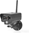 Nedis Digitale Draadloze Camera - 2.4 GHz - VGA - Binnen- en Buitenshuis - Nachtzicht: 5.00 m - Kijkhoek: 73 ° - Zwart - IP54