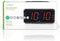 Nedis Digitale Wekkerradio - LED-Scherm - 1x 3,5 mm Audio-Input - Tijdprojectie - AM / FM - Snoozefunctie - Slaaptimer - Aantal alarmen: 2 - Zwart