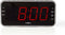 Nedis Digitale Wekkerradio - LED-Scherm - 1x 3,5 mm Audio-Input - Tijdprojectie - AM / FM - Snoozefunctie - Slaaptimer - Aantal alarmen: 2 - Zwart