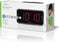 Nedis Digitale Wekkerradio - LED-Scherm - 1x 3,5 mm Audio-Input - Tijdprojectie - AM / FM - Snoozefunctie - Slaaptimer - Aantal alarmen: 2 - Zwart