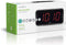 Nedis Digitale Wekkerradio - LED-Scherm - 1x 3,5 mm Audio-Input - Tijdprojectie - AM / FM - Snoozefunctie - Slaaptimer - Aantal alarmen: 2 - Zwart