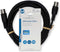 Nedis DIN-Audiokabel - DIN 5-Pins Male - DIN 5-Pins Male - Vernikkeld - 3.00 m - Rond - PVC - Zwart - Label
