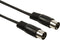 Nedis DIN-Audiokabel - DIN 5-Pins Male - DIN 5-Pins Male - Vernikkeld - 3.00 m - Rond - PVC - Zwart - Label