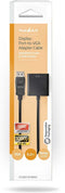 Nedis DisplayPort-Adapter - DisplayPort Male - VGA Female 15p - 1080p - Vernikkeld - 0.20 m - Rond - Zwart - Doos