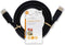 Nedis DisplayPort-Kabel - DisplayPort Male - DisplayPort Male - 8K@60Hz - Vernikkeld - 3.00 m - Rond - PVC - Zwart - Label