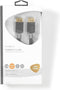 Nedis DisplayPort-Kabel - DisplayPort Male - DisplayPort Male - 8K@60Hz - Verguld - 2.00 m - Rond - PVC - Antraciet - Doos
