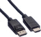 Nedis DisplayPort-Kabel - DisplayPort Male - HDMI Connector - 4K@30Hz - Vernikkeld - 2.00 m - Rond - PVC - Zwart - Doos