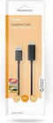 Nedis DisplayPort-Kabel - DisplayPort Male - HDMI Connector - 4K@60Hz - Vernikkeld - 2.00 m - Rond - PVC - Zwart - Doos