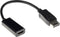 Nedis DisplayPort-Kabel - DisplayPort Male - HDMI Output - 4K@30Hz - Vernikkeld - 0.20 m - Rond - PVC - Zwart - Doos