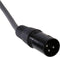 Nedis DMX-Adapterkabel - XLR 3-Pins Male - XLR 3-Pins Female - Vernikkeld - 10.0 m - Rond - PVC - Donkergrijs - Gift Box