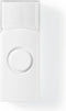 Nedis Draadloze Deurbelset - Batterij Gevoed - 3 V DC - 1x CR2032 - Volume: 80 dB - Signaalbereik: 300 m - IP44 - 36 Melodiën - 1 Ontvanger - Wit