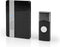 Nedis Draadloze Deurbelset - Netvoeding - 220 - 240 V AC 50 Hz - 1x CR2032 - Volume: 80 dB - Signaalbereik: 300 m - IP44 - Instelbaar volume - 36 Melodiën - 1 Ontvanger - Zwart