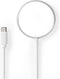 Nedis Draadloze Oplader - 5 / 7.5 / 10 / 15 W - 1.0 / 1.1 / 1.67 / 2 A - Inclusief kabel - USB Type-C - 1.00 m