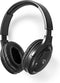 Nedis Draadloze Over-ear Koptelefoon - Maximale batterijduur: 20 uur - Ingebouwde microfoon - Drukbediening - Ondersteuning voor spraakbesturing - Volumebediening - Inclusief reiskoffer - Zwart