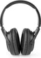 Nedis Draadloze Over-ear Koptelefoon - Maximale batterijduur: 20 uur - Ingebouwde microfoon - Drukbediening - Ondersteuning voor spraakbesturing - Volumebediening - Inclusief reiskoffer - Zwart