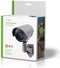 Nedis Dummy Beveiligingscamera - Bullet - IP44 - Batterij Gevoed - Buiten - Inclusief muurbeugel - Grijs