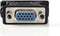 Nedis DVI-Adapter - DVI-I 24+5-Pin Male - VGA Female 15p - Vernikkeld - Recht - PVC - Zwart - Envelop