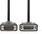Nedis DVI-Kabel - DVI-I 24+5-Pin Male - DVI-I 24+5-Pins Female - 2560x1600 - Vernikkeld - 2.00 m - Recht - PVC - Zwart - Polybag