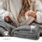 Nedis Elektrische Deken - Bovendeken - 2 Personen - 200 x 180 cm - 9 Warmte Standen - Wasmachinebestendig - Oververhittingsbeveiliging - Digitale bediening - Fleece