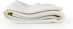 Nedis Elektrische Deken - Onderdeken - 1 Persoon - 150 x 80 cm - 3 Warmte Standen - Wasmachinebestendig - Oververhittingsbeveiliging - Polyester