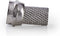Nedis F-Connector - Recht - Male - Vernikkeld - 75 Ohm - Twist-On - Diameter kabelinvoer: 6.4 mm - Zink Legering - Zilver - 25 Stuks - Polybag