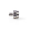 Nedis F-Connector | Zilver