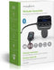Nedis FM-Audiotransmitter voor Auto - Gefixeerd - Handsfree bellen - 0.8 " - LED-Scherm - Bluetooth - QC 3.0 / 5.0 V DC / 1.0 A - Snelladen - Google Assistant / Siri - Zwart