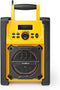 Nedis FM-Radio - Bouwradio - FM - Batterij Gevoed / Netvoeding - Digitaal - 15 W - Scherm grootte: 2.2