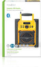Nedis FM-Radio - Bouwradio - FM - Batterij Gevoed / Netvoeding - Digitaal - 15 W - Scherm grootte: 2.2