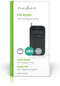 Nedis FM-Radio - Draagbaar Model - AM / FM - Batterij Gevoed - Analoog - 1.5 W - Zwart-Wit Scherm - Koptelefoonoutput - IP20 - Aluminium / Zwart