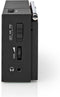 Nedis FM-Radio - Draagbaar Model - AM / FM - Batterij Gevoed - Analoog - 1.5 W - Zwart-Wit Scherm - Koptelefoonoutput - IP20 - Zwart