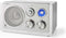 Nedis FM-Radio - Tafelmodel - FM - Netvoeding - Analoog - 15 W - IP20 - Wit