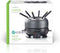 Nedis Fondueset - 6 Personen - 2.3 l - Regelbare temperatuur - 800 W - Koelbestendige Handgrepen - Antislip onderkant - Oververhittingsbeveiliging
