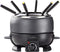 Nedis Fondueset - 6 Personen - 2.3 l - Regelbare temperatuur - 800 W - Koelbestendige Handgrepen - Antislip onderkant - Oververhittingsbeveiliging