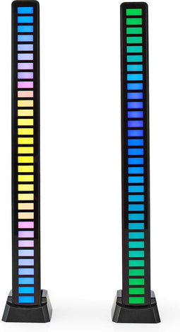 Nedis Game Verlichting - RGB - Batterij Gevoed - Gebruikt voor: Desktop / Notebook - Zwart