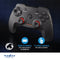 Nedis Gamepad - Draadloos - Batterij Gevoed - PC - Aantal knoppen: 11 - Kabellengte: 1.00 m - Zwart