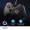 Nedis Gamepad - USB Type-A - USB Gevoed - PC - Aantal knoppen: 12 - Kabellengte: 1.60 m - Zwart