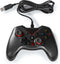 Nedis Gamepad - USB Type-A - USB Gevoed - PC - Aantal knoppen: 12 - Kabellengte: 1.60 m - Zwart