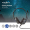 Nedis Gaming Headset - Over-Ear - Stereo - 2x 3.5 mm - Inklapbare Microfoon - 2.20 m - Zonder Verlichting