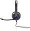 Nedis Gaming Headset - Over-Ear - Stereo - 2x 3.5 mm - Inklapbare Microfoon - 2.20 m - Zonder Verlichting