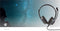 Nedis Gaming Headset - Over-Ear - Stereo - 2x 3.5 mm - Inklapbare Microfoon - 2.20 m - Zonder Verlichting