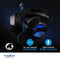 Nedis Gaming Headset - Over-Ear - Stereo - USB Type-A / 2x 3.5 mm - Inklapbare Microfoon - 2.20 m - LED