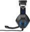 Nedis Gaming Headset - Over-Ear - Stereo - USB Type-A / 2x 3.5 mm - Inklapbare Microfoon - 2.20 m - LED