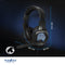 Nedis Gaming Headset - Over-Ear - Surround - USB Type-A - Inklapbare Microfoon - 2.10 m - LED