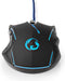 Nedis Gaming Muis - Bedraad - 1200 / 1800 / 2400 / 3600 dpi - Instelbare DPI - Aantal knoppen: 6 - Programmeerbare knoppen - Rechtshandig - 1.50 m - LED