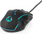 Nedis Gaming Muis - Bedraad - 1200 / 1800 / 2400 / 3600 dpi - Instelbare DPI - Aantal knoppen: 6 - Programmeerbare knoppen - Rechtshandig - 1.50 m - LED